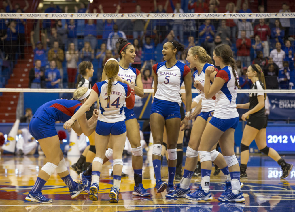 KU volleyball success Fans can dig it News, Sports, Jobs Lawrence JournalWorld news